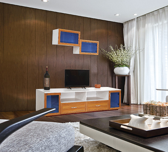 鋁木複合門 鋁木複合門