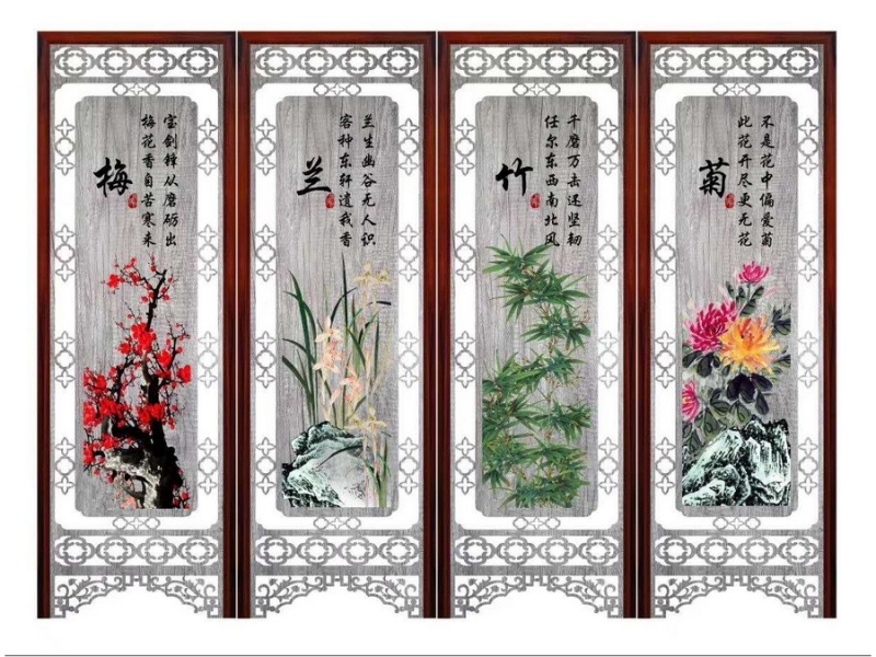 鋁藝屏風16款